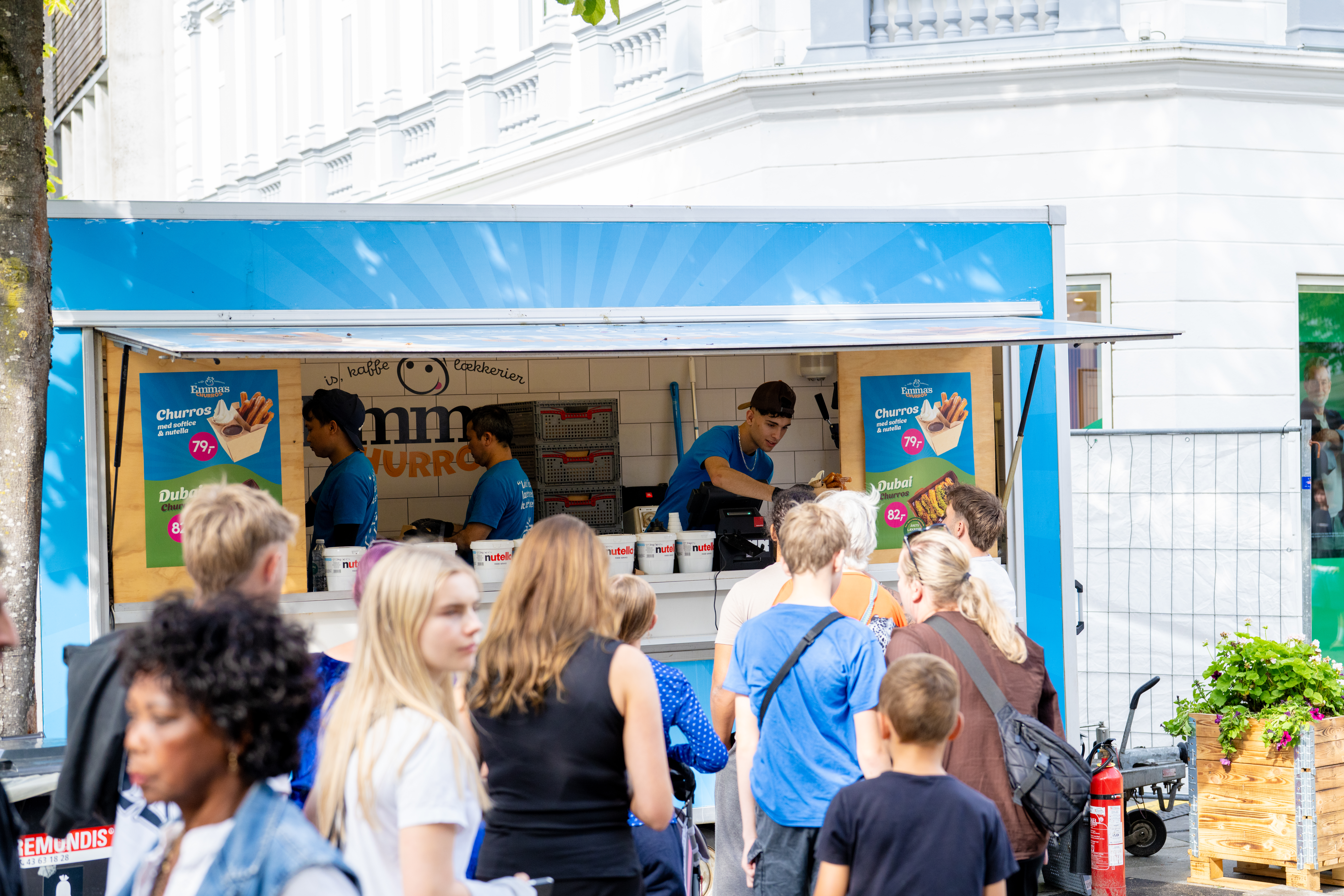 Lej en Lækker Churrosvogn